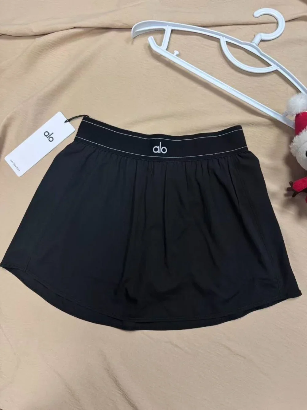 ALO Yoga Match Point Skirt Black NWT🌷✨Versatile Activewear Tennis short skirt